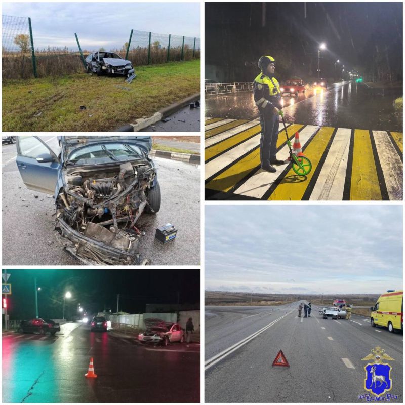 О дорожной обстановке на территории Самарской области за прошедшие сутки