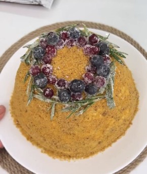 Морковный торт: феерия вкуса на новогоднем столе