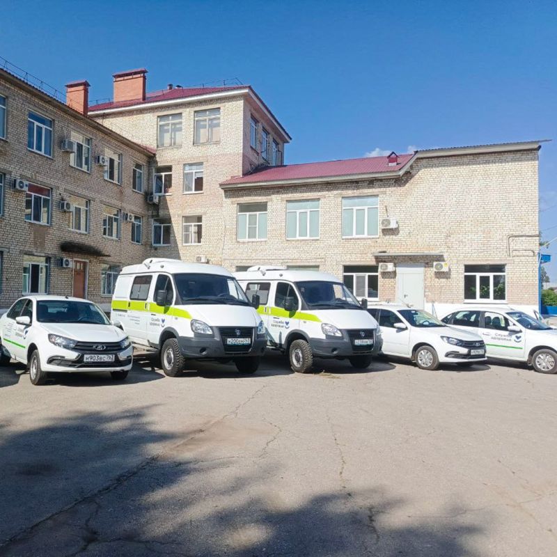 В Кинель-Черкасской больнице на новых автомобилях осуществили около 2 тысяч выездов к пациентам