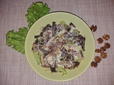 Полезный и вкусный салат с мангольдом — идеальное блюдо на каждый день