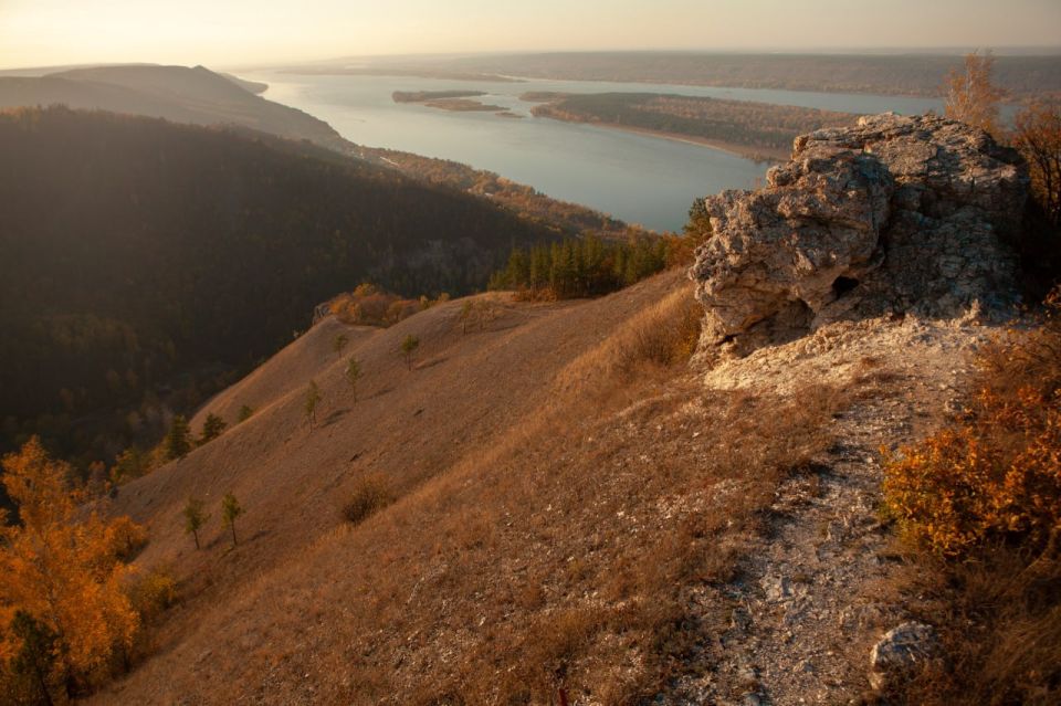 Это не сон! Это золотая осень в Жигулёвских горах