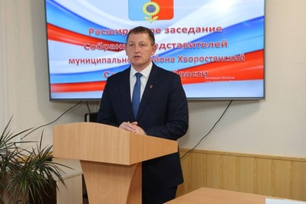 Сергей Кислинский вступил в должность главы Хворостянского района Самарской области