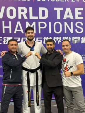 Рафаиль Аюкаев - серебряный призер чемпионата мира по тхэквондо