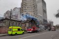 В Самаре горел старый деревянный двухэтажный дом