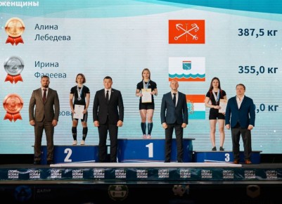 Ирина Киргизова - призер Кубка России по пауэрлифтингу