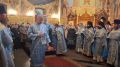 В Иверском монастыре проходит Божественная литургия по случаю престольного праздника Иверской иконы Божией Матери