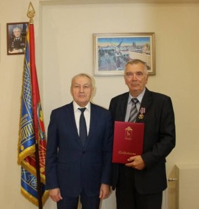 В областном Главке прошло чествование ветерана МВД России