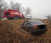 Водитель Hyundai вылетел в кювет на трассе в Самарской области