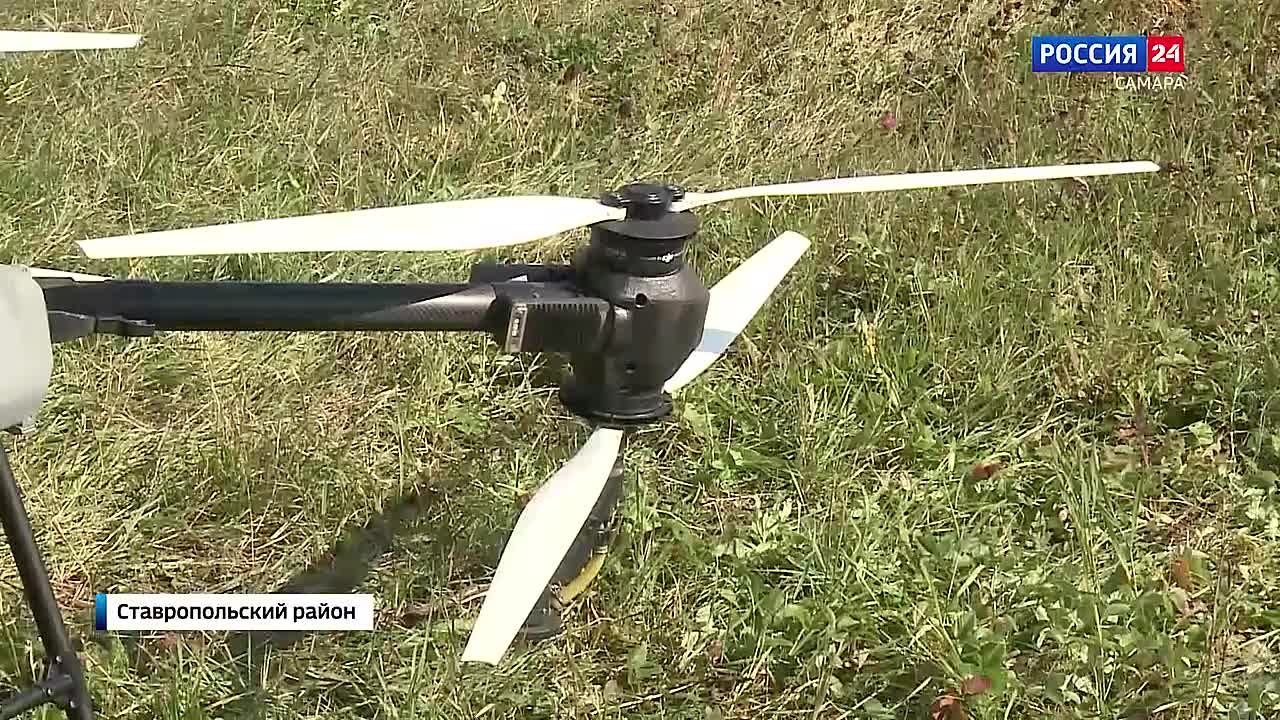 В Самарской области на смену привычной агротехнике приходят БПЛА