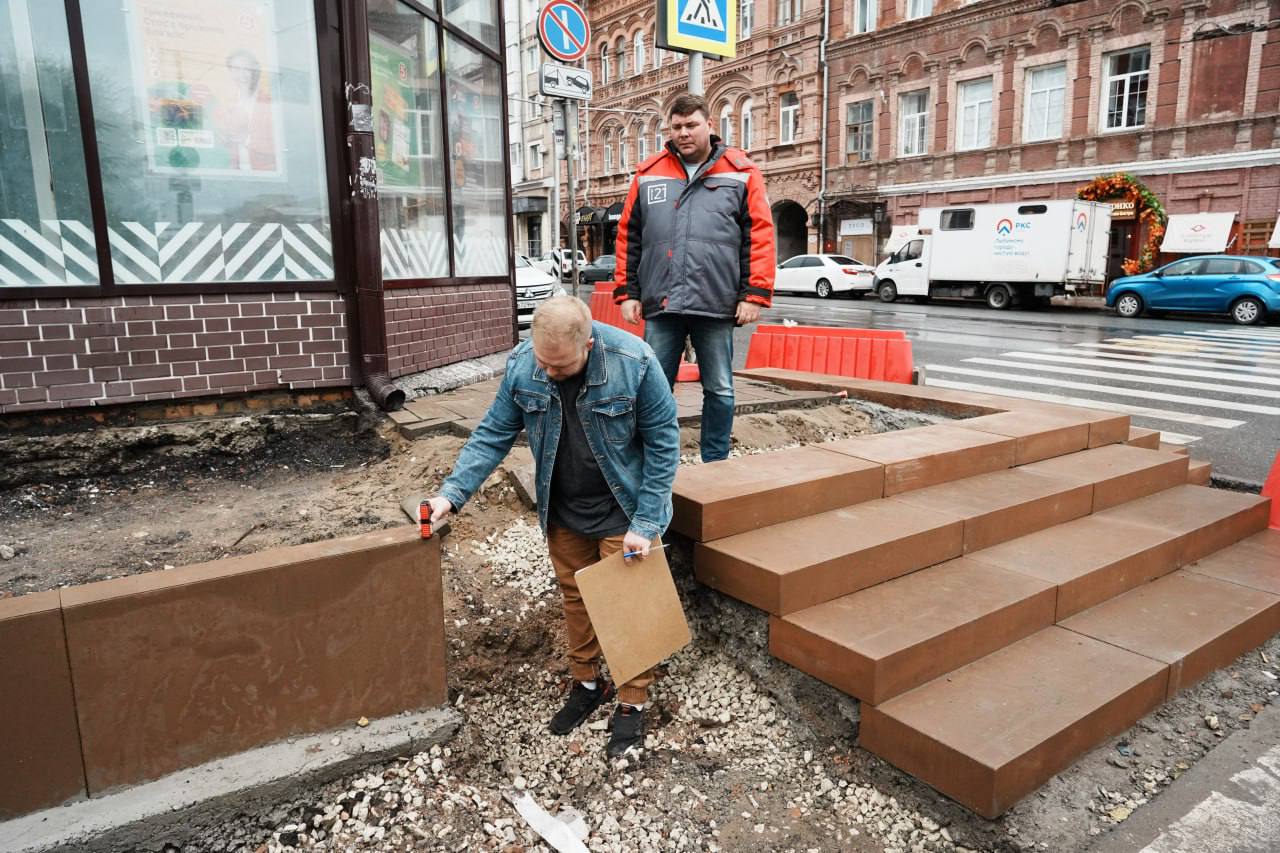 Более 85% работ по ремонту уличных лестниц выполнено в Самаре Более 85% работ по ремонту уличных лестниц выполнено в Самаре