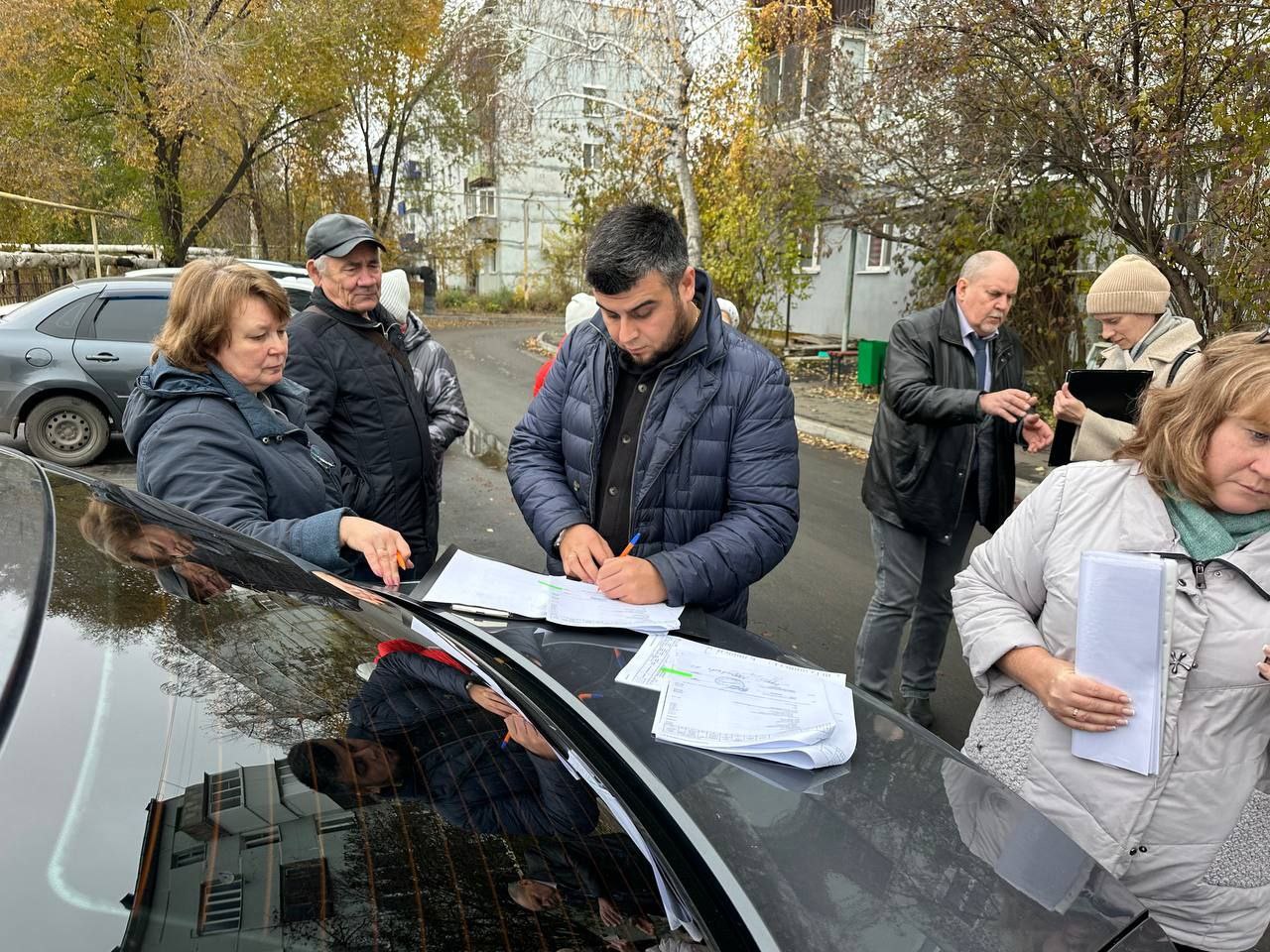 Состоялась общественная приемка во дворе по ул. Гоголя, 11 Состоялась общественная приемка во дворе по ул. Гоголя, 11