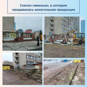 Устранение торговых точек по продаже алкогольных напитков активно проходит в нашем городе