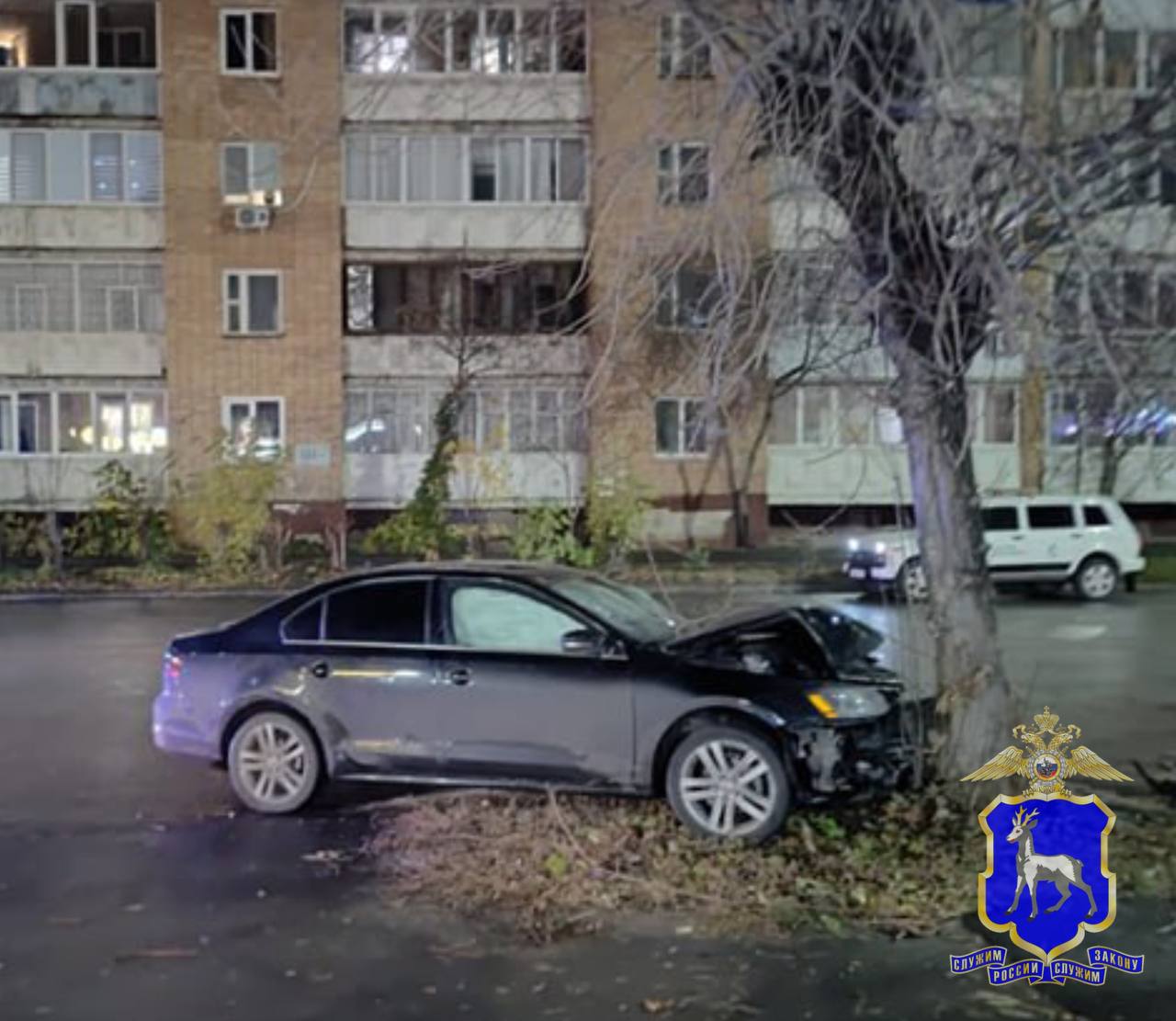 В Самарской области Volkswagen протаранил дерево, пострадала девушка В Самарской области Volkswagen протаранил дерево, пострадала девушка