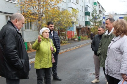 Состоялась общественная приемка во дворе по ул. Гоголя, 11