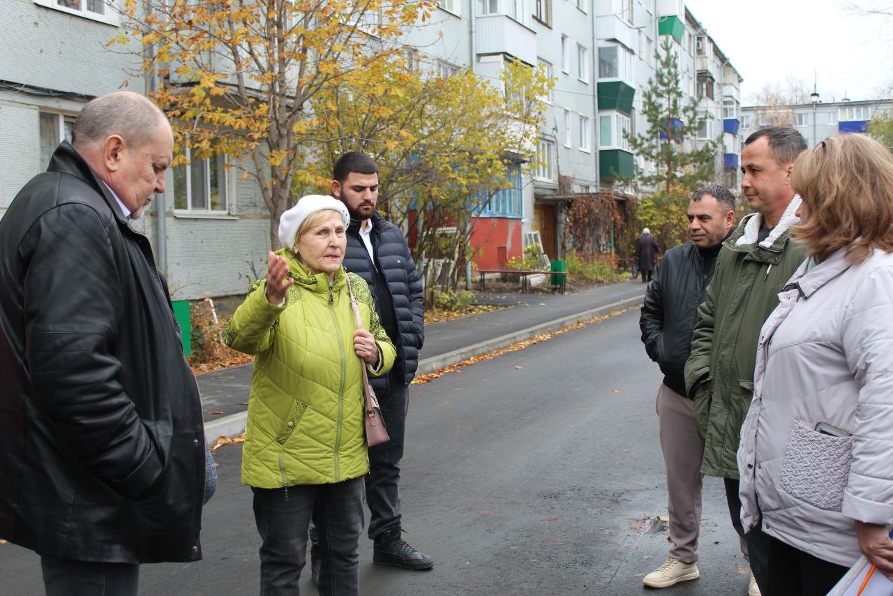 Состоялась общественная приемка во дворе по ул. Гоголя, 11