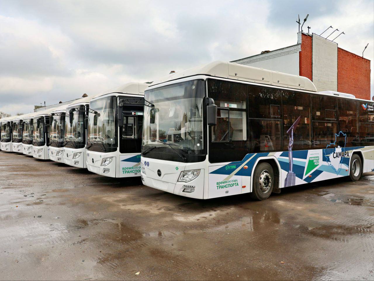 На улицах Самары появятся 20 новых пассажирских автобусов