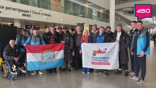 Сегодня в Самаре стартовали игры 3-го круга чемпионата России по следж-хоккею в дивизионе «Лига героев» — Кубок «Герои нашего времени»