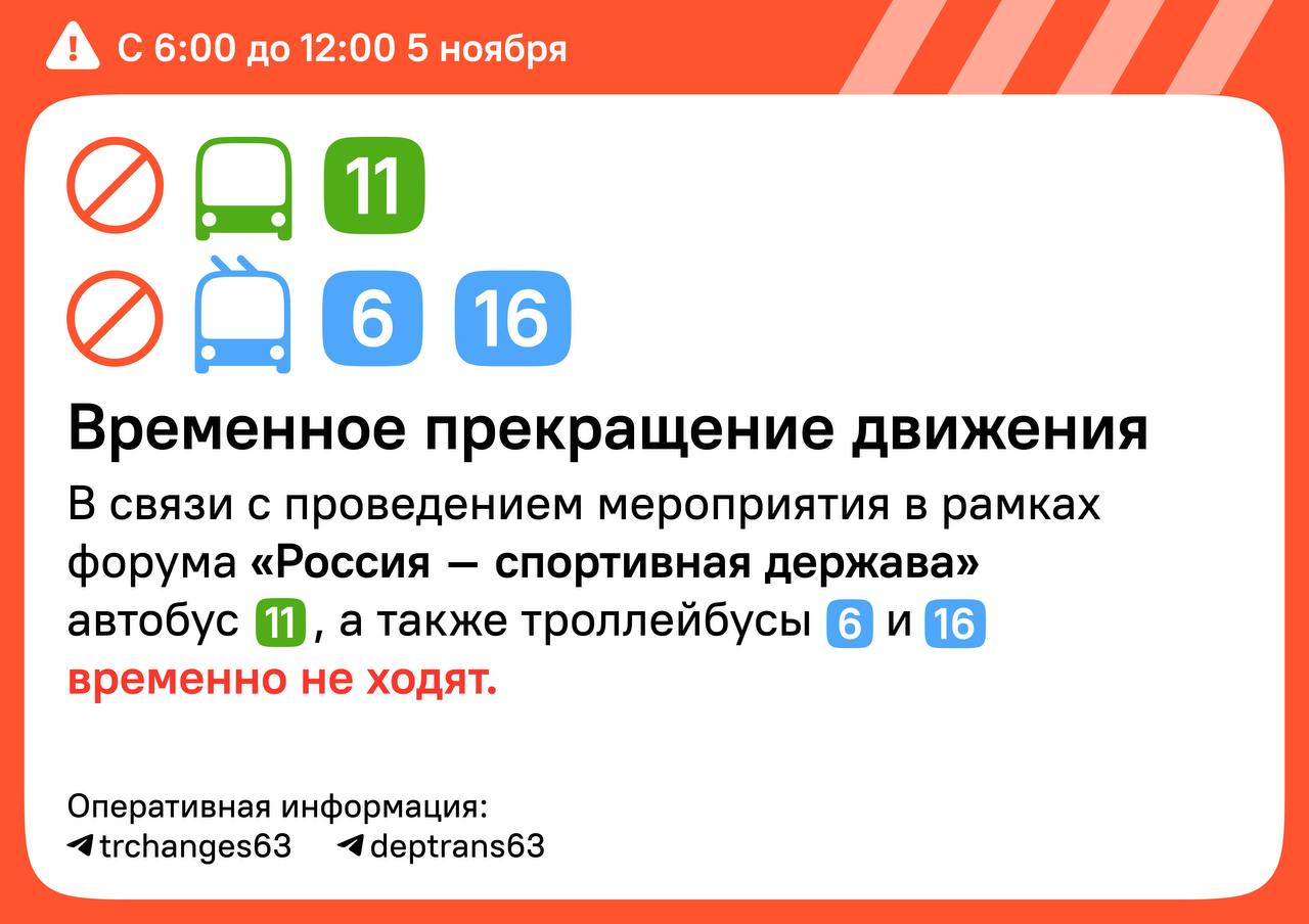 В Самаре скорректируют дорожное движение на время проведения мероприятий Международного спортивного форума «Россия – спортивная держава» В Самаре скорректируют дорожное движение на время проведения мероприятий Международного спортивного форума «Россия – спортивная держава»