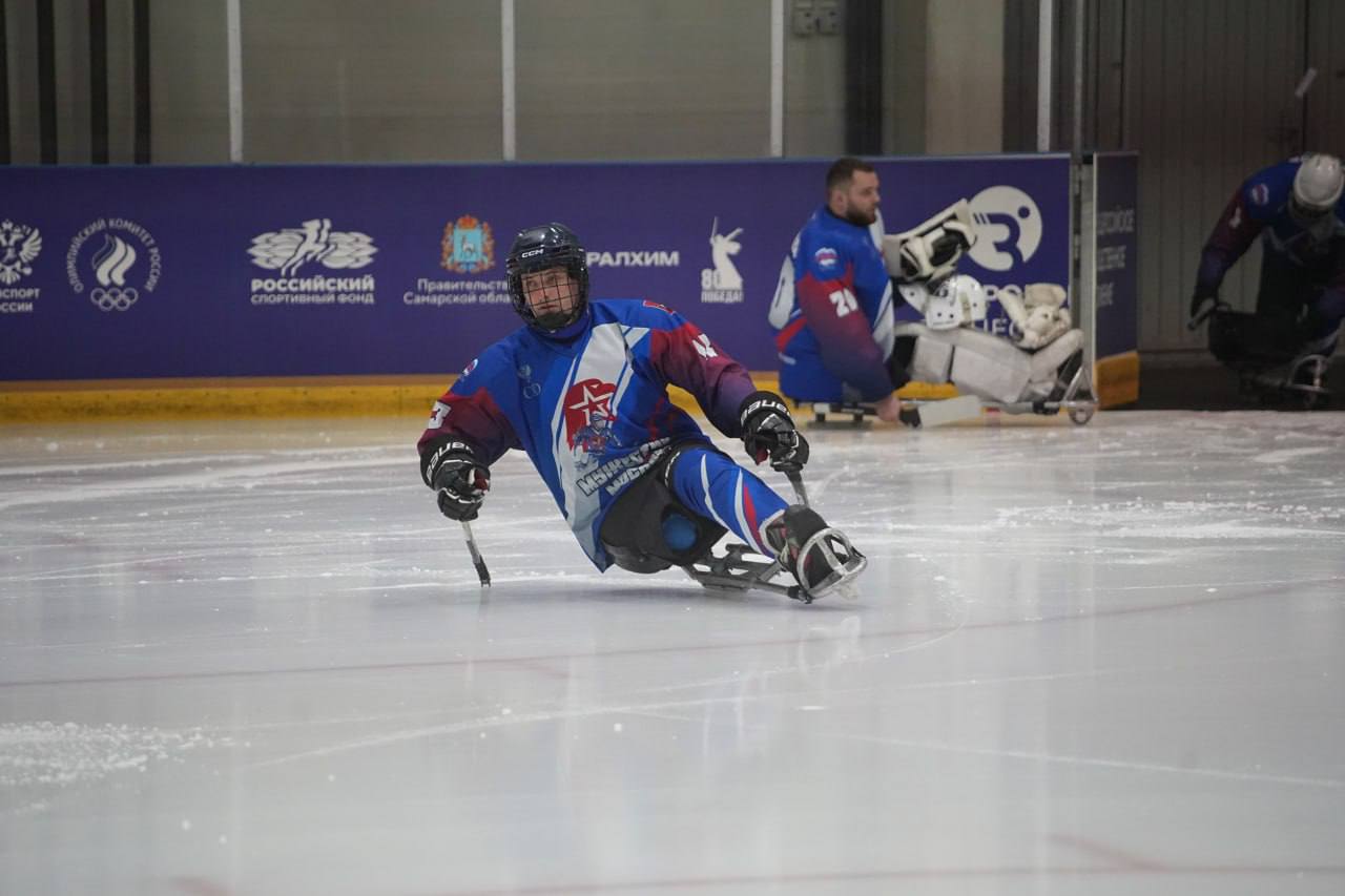 В Самаре стартовал 3-й круг чемпионата России по следж-хоккею в дивизионе «Лига героев» – Кубок «Герои нашего времени» В Самаре стартовал 3-й круг чемпионата России по следж-хоккею в дивизионе «Лига героев» – Кубок «Герои нашего времени»