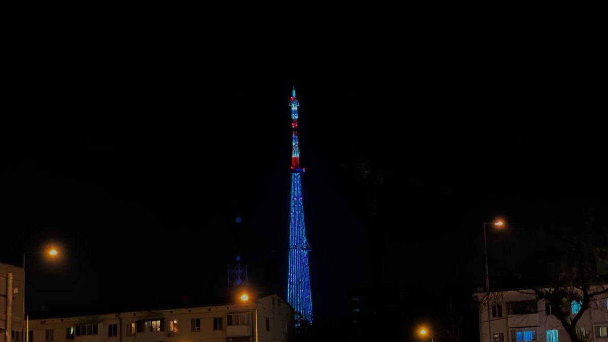 В День народного единства самарская телебашня засияет праздничной подсветкой
