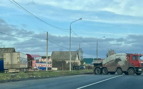 Неприятный инцидент на дороге в Переволоках