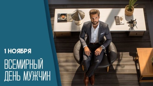 1234 1 ноября ежегодно отмечается Всемирный день мужчин