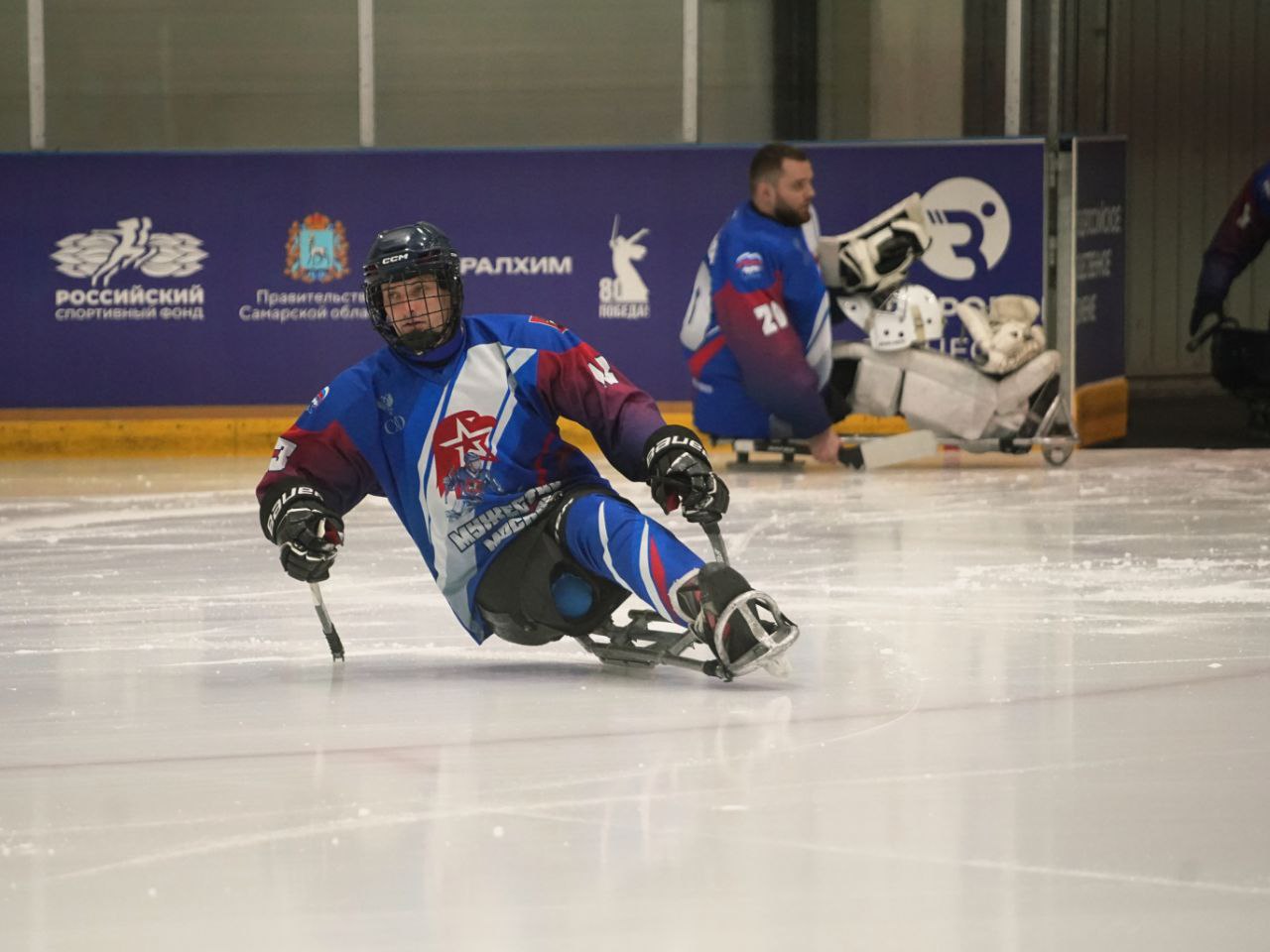 Иван Носков: В Самаре стартовал третий круг чемпионата России по следж-хоккею дивизиона «Лига героев» – Кубка «Герои нашего времени»