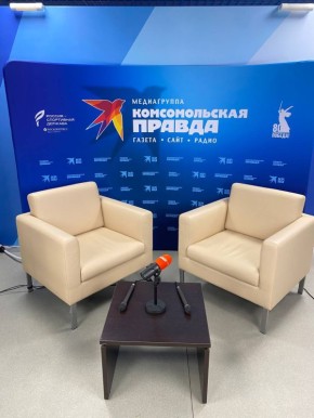 На стадионе «Солидарность Самара Арена» открылась студия радио «КП-Самара»