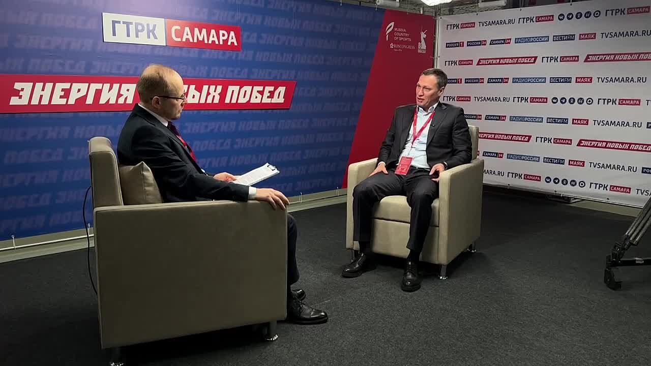 Первым гостем выездной студии ГТРК «Самара» стал двукратный олимпийский чемпион по боксу Олег Саитов