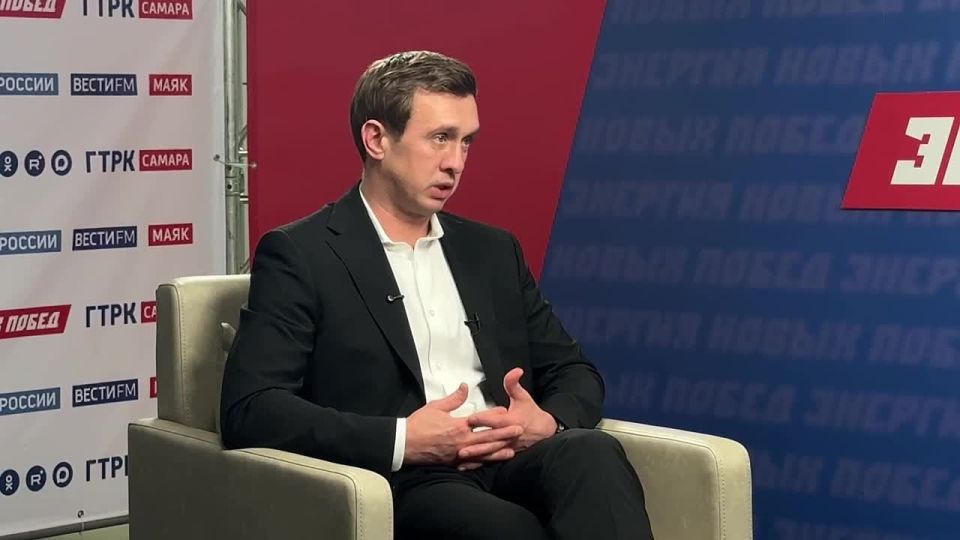 Гостем студии ГТРК "Самара" стал Президент Российской Премьер-Лиги Александр Алаев