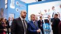 Губернатор Самарской области осмотрел выставочную экспозицию XIII международного спортивного форума «Россия – спортивная держава»