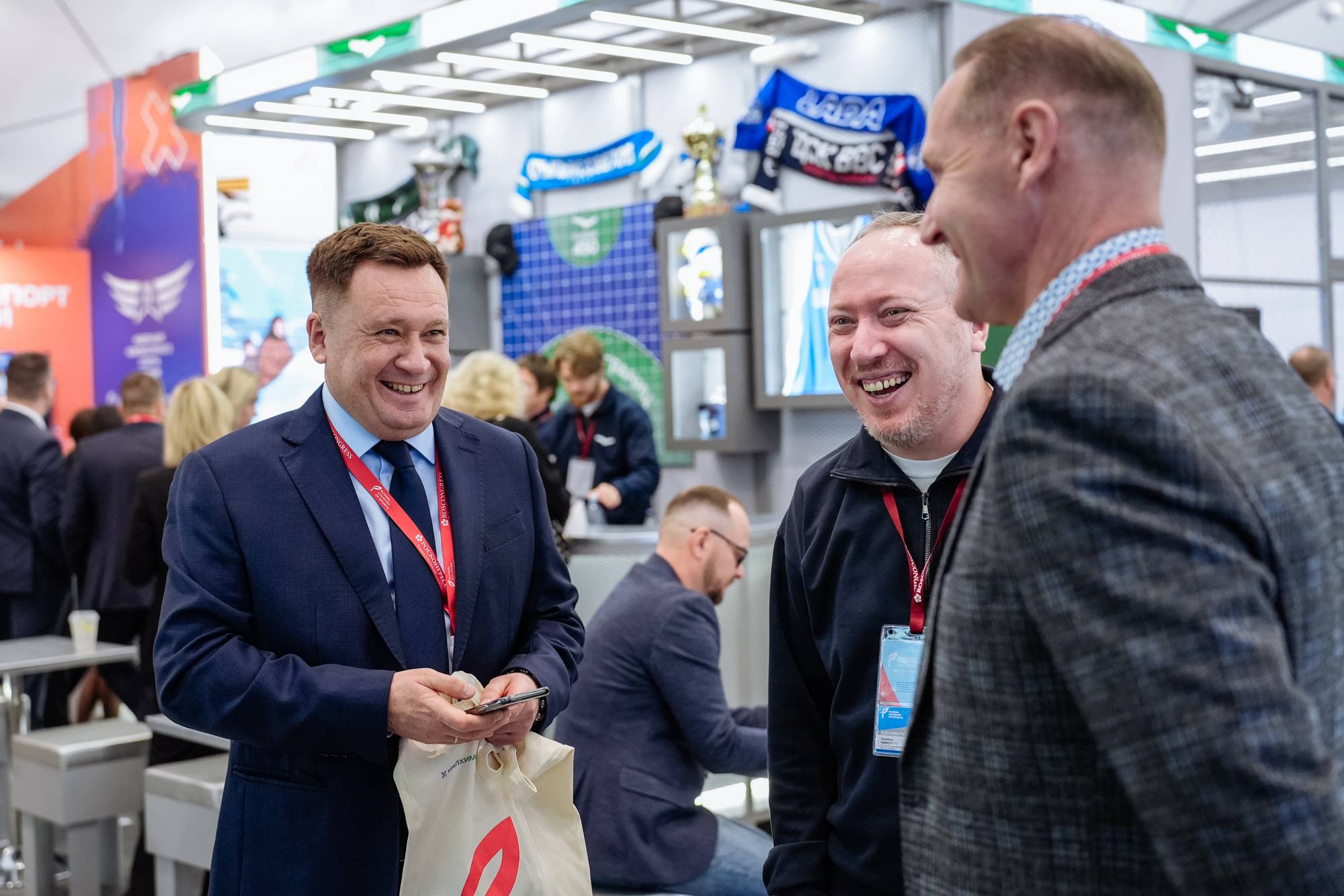 Атмосфера второго дня работы выставки Атмосфера второго дня работы выставки