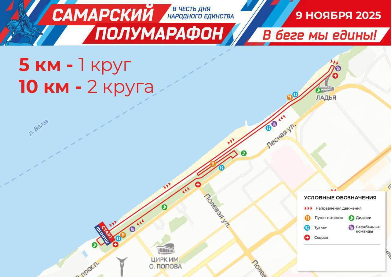 Осенний фестиваль ГТО состоится во время Самарского полумарафона «В беге мы едины» Осенний фестиваль ГТО состоится во время Самарского полумарафона «В беге мы едины»