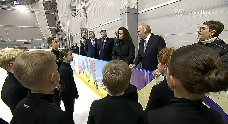 Путин дал совет юным спортсменам