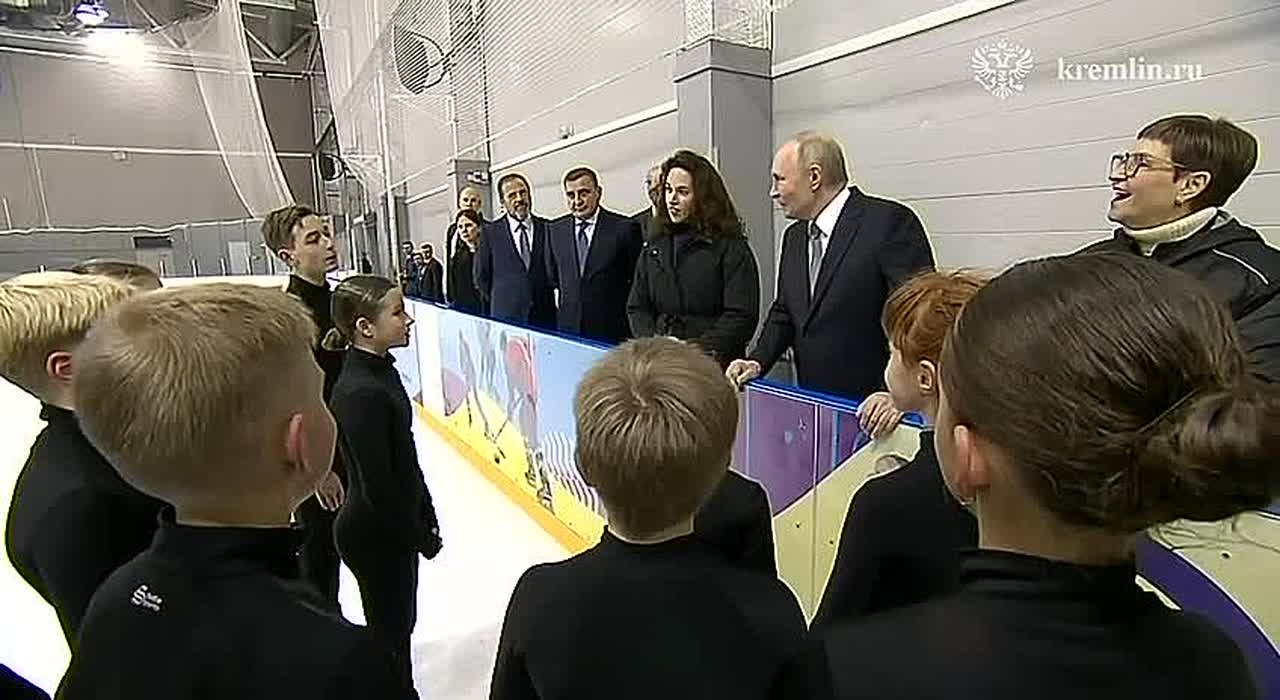 Путин дал совет юным спортсменам