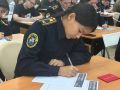 Кадеты следственного управления приняли участие в юбилейном Большом этнографическом диктанте