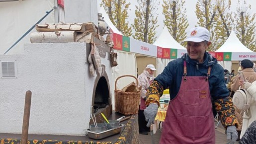 12345Жители Самарской области смогли попробовать блюда из русской печи