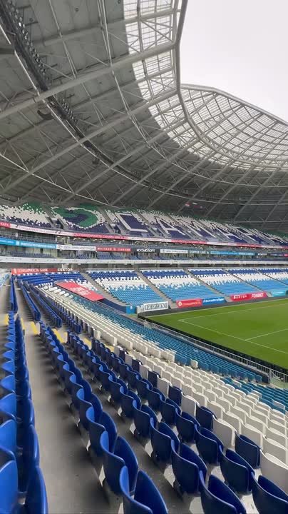 «Крылья Советов» показали состояние поля на стадионе «Солидарность Самара Арена»