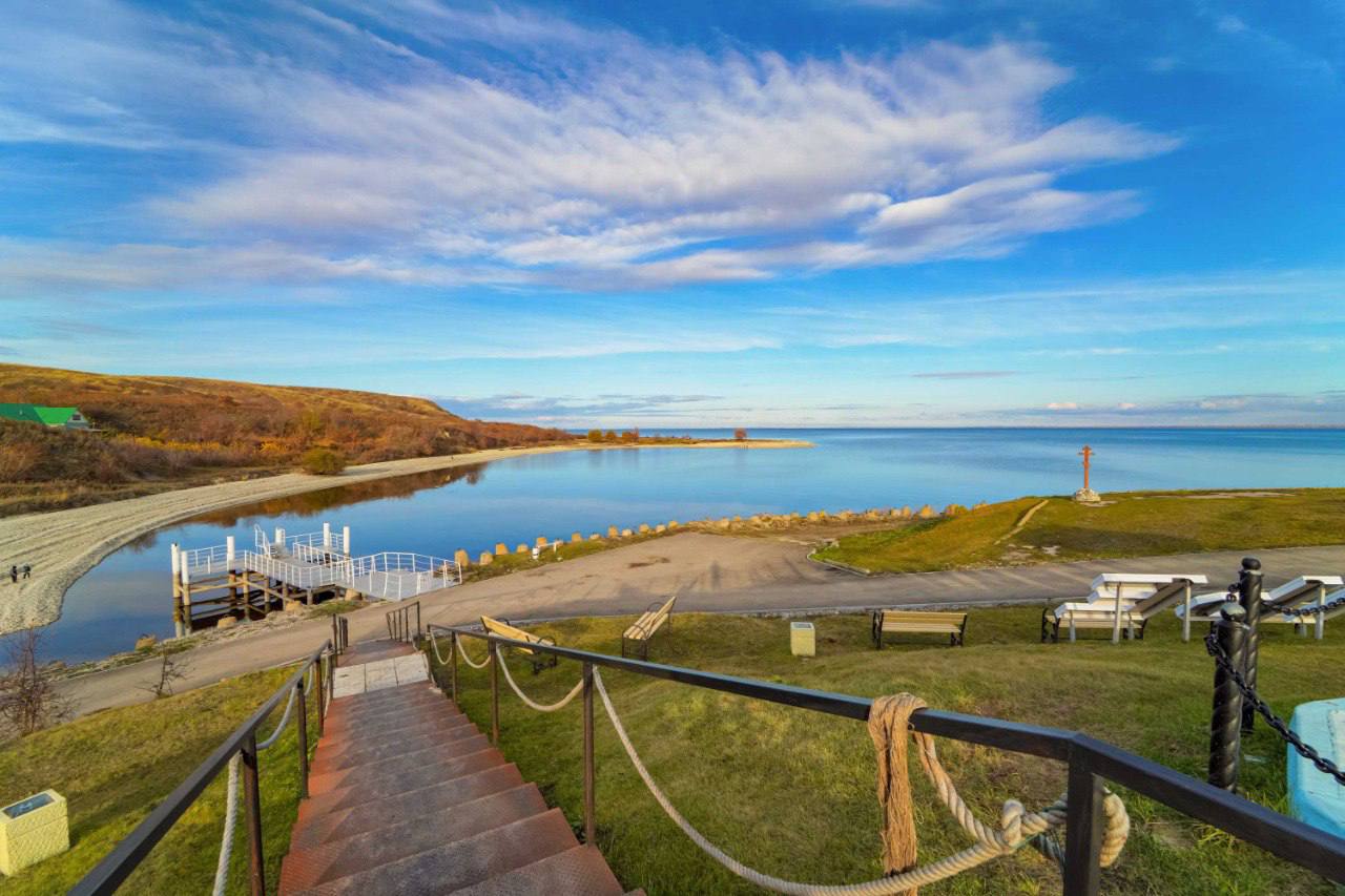 Очень красивое село на берегу Волги — Новодевичье Очень красивое село на берегу Волги — Новодевичье