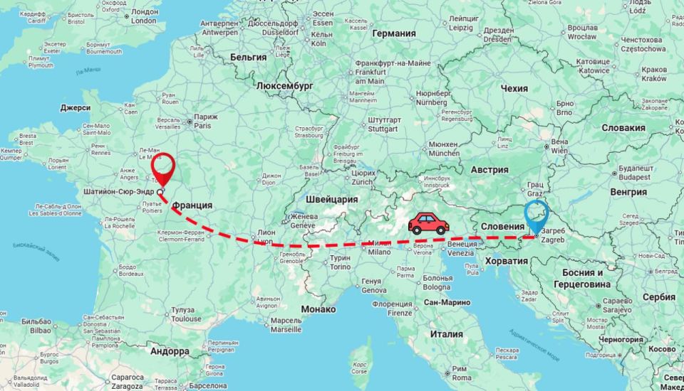 Пожилой француз по ошибке доехал до другой страны вместо поликлиники