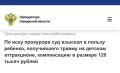 Напомним, в мае 2025 года в парке «Дубки» г. Новокуйбышевска ребенок получил травму левой стопы на гондоле аттракциона «Маятниковые качели КМ-01 «Жемчужина»