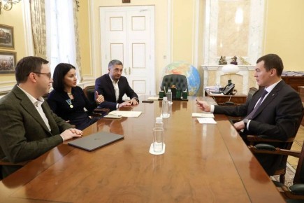 Михаил Дегтярёв: Активную работу телеканала «Матч ТВ» на Международном форуме «Россия – спортивная держава» в Самаре обсудил сегодня с медиаменеджером Тиной Канделаки и ее командой