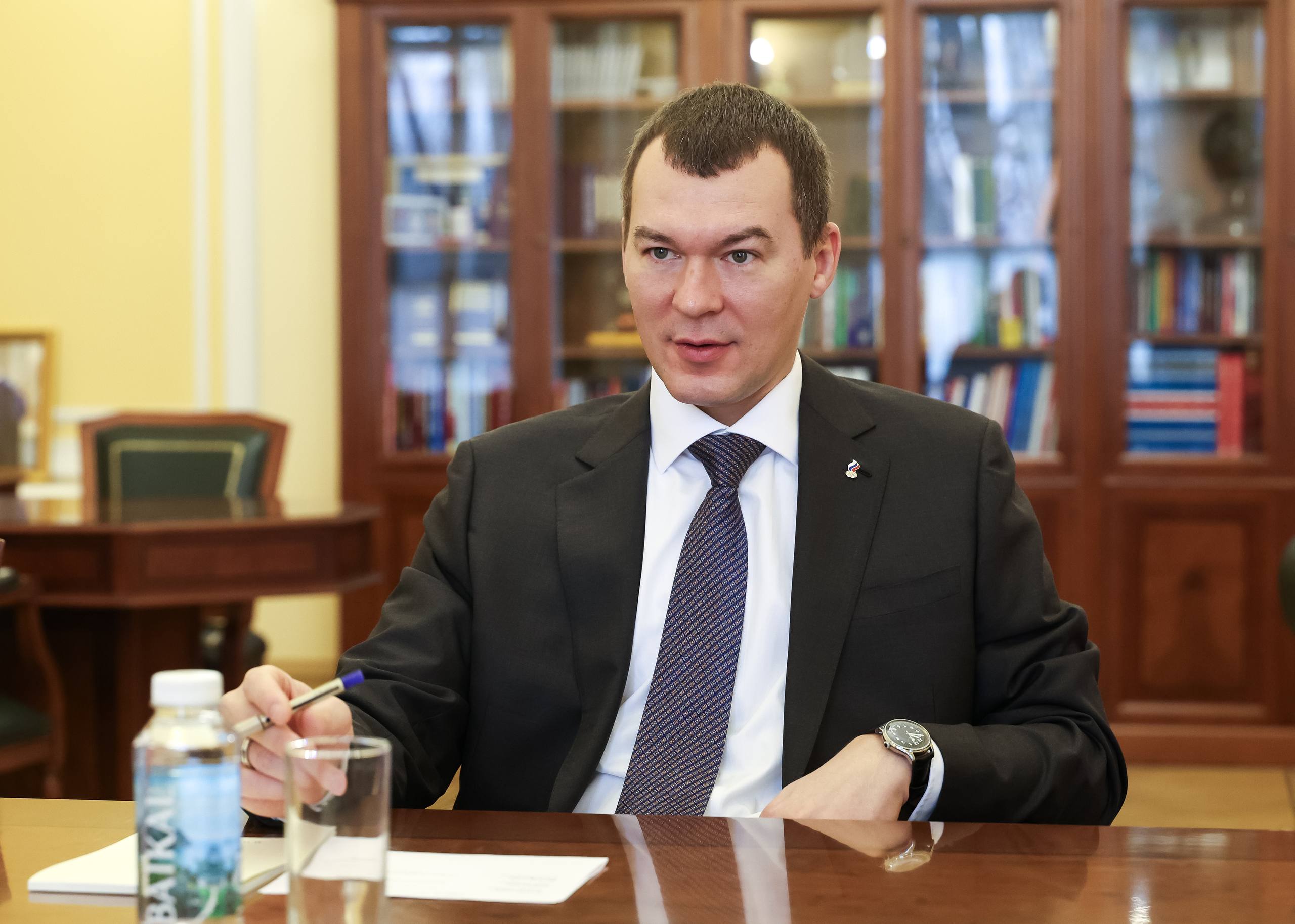 Всегда с большим интересом иду на встречи с министром спорта Михаилом Дегтяревым Всегда с большим интересом иду на встречи с министром спорта Михаилом Дегтяревым