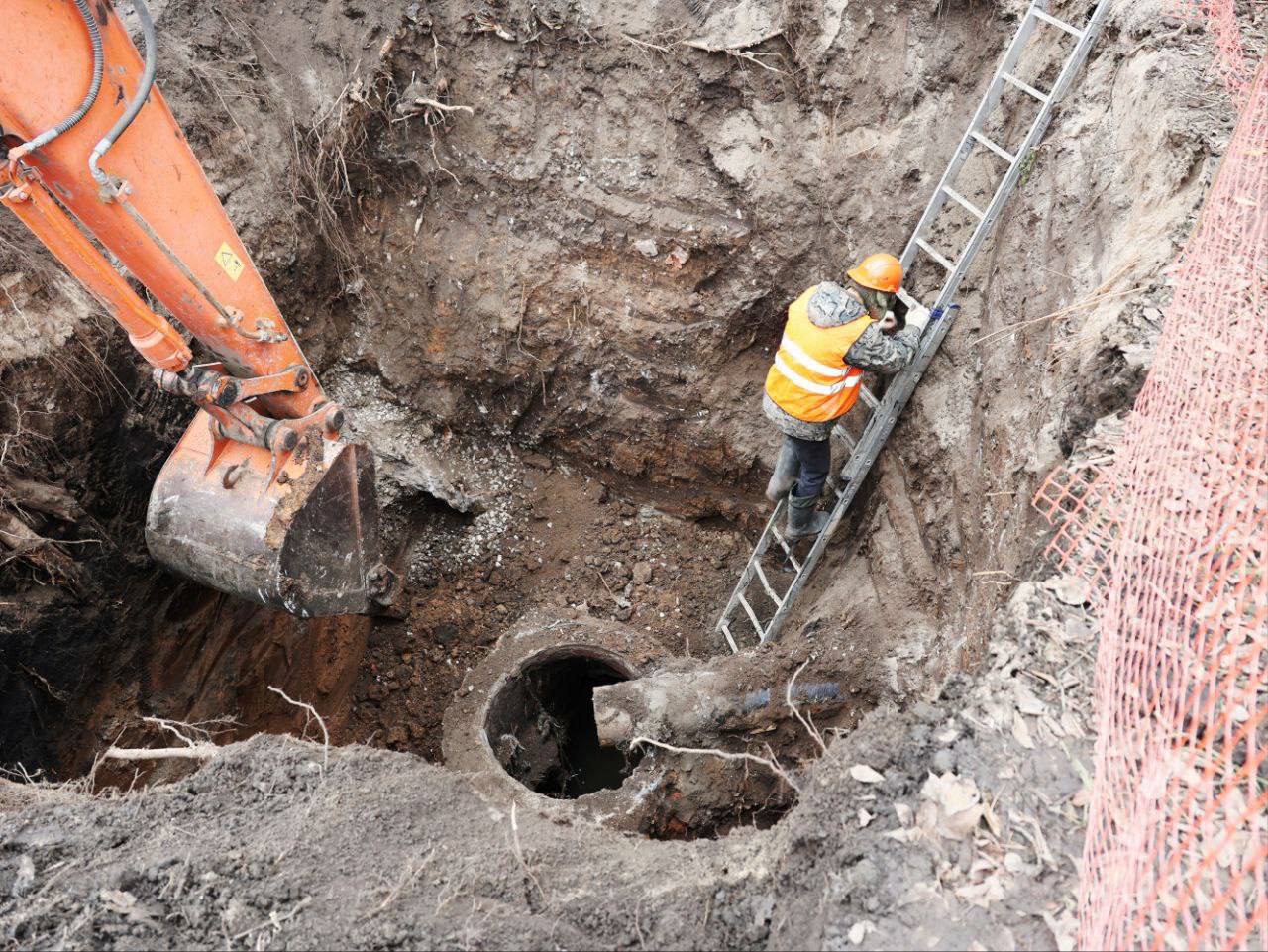 В Самаре началась реконструкция ливневки на перекрестке проспектов Кирова и Карла Маркса