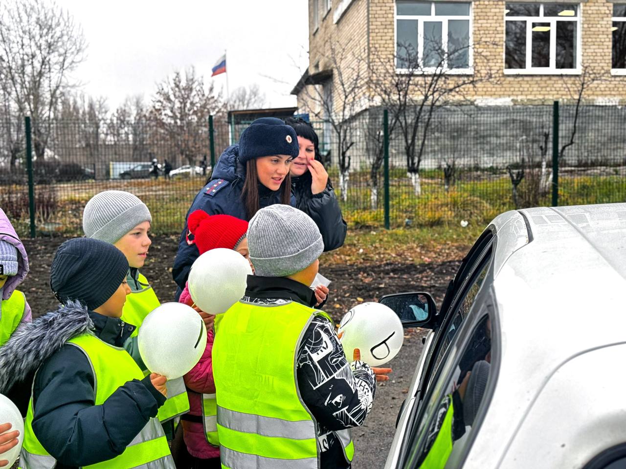 Акция памяти жертв ДТП в посёлке Самарский Акция памяти жертв ДТП в посёлке Самарский