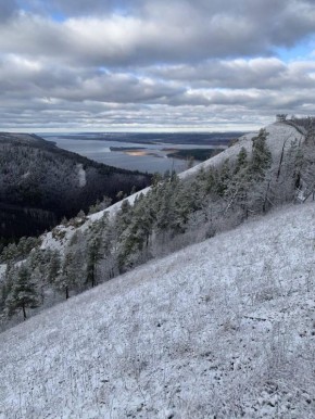 Жигулевский заповедник в Самарской области засыпало снегом — первые кадры