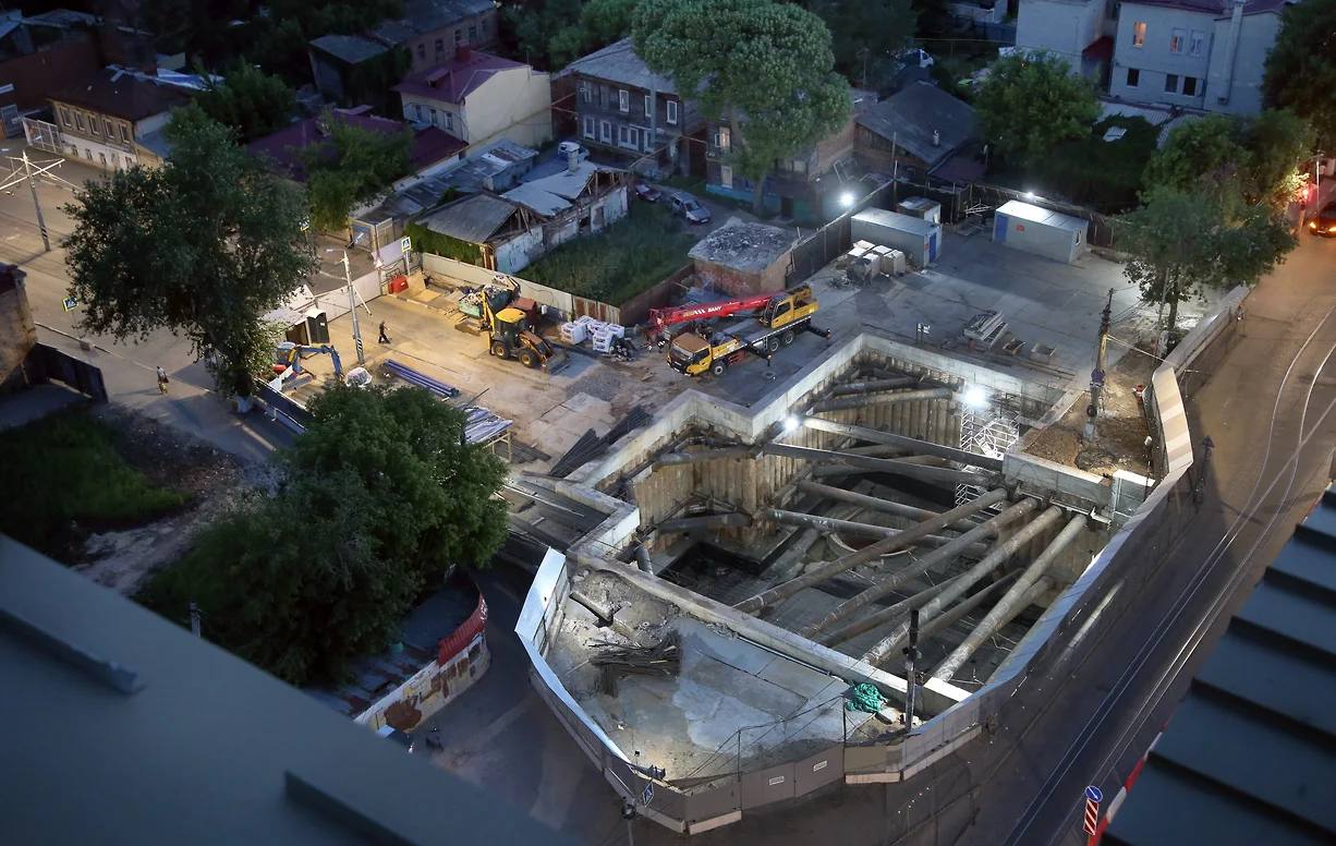 Станция метро «Театральная» в Самаре готова на 95%