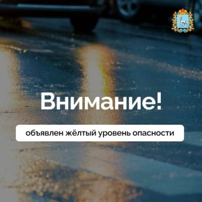 Внимание! Гололедица!. Объявлен жёлтый уровень опасности