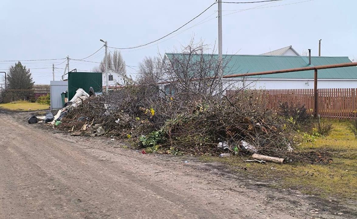 В селе Кошки после вмешательства прокуратуры ликвидированы несанкционированные отходы