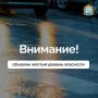 Внимание! Гололедица!. Объявлен жёлтый уровень опасности